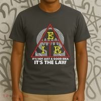 Ohms Law Ohms Law Triangle Electrical Engineer T T-Shirt thumb 3