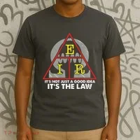 Ohms Law Ohms Law Triangle Electrical Engineer T T-Shirt thumb 3