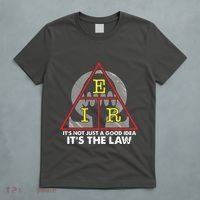 Ohms Law Ohms Law Triangle Electrical Engineer T T-Shirt thumb 5