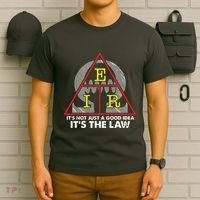 Ohms Law Ohms Law Triangle Electrical Engineer T T-Shirt thumb 6