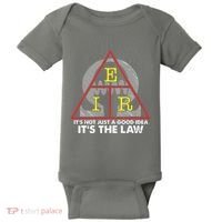 Ohms Law Ohms Law Triangle Electrical Engineer T Baby Bodysuit thumb 0