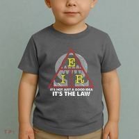 Ohms Law Ohms Law Triangle Electrical Engineer T Toddler T-Shirt thumb 2