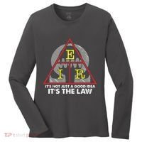 Ohms Law Ohms Law Triangle Electrical Engineer T Women's Long Sleeve Shirt thumb 0