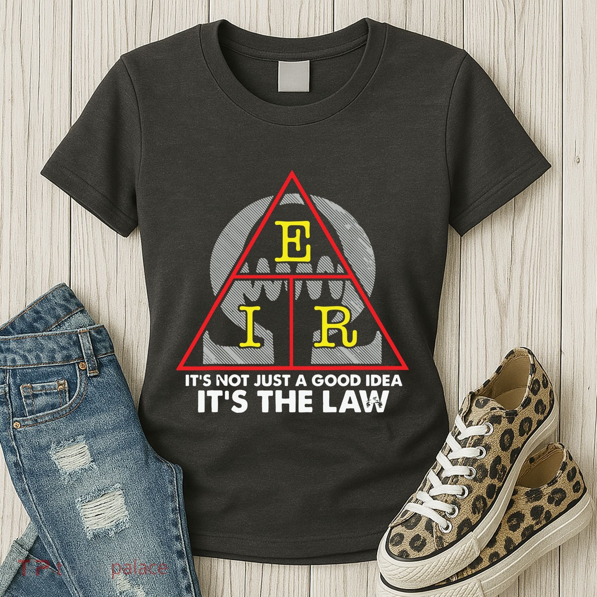 Ohms Law Ohms Law Triangle Electrical Engineer T Women's T-Shirt
