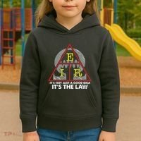 Ohms Law Ohms Law Triangle Electrical Engineer T Kids Hoodie thumb 3