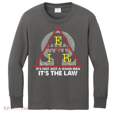 Ohms Law Ohms Law Triangle Electrical Engineer T Kids Long Sleeve Shirt