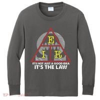 Ohms Law Ohms Law Triangle Electrical Engineer T Kids Long Sleeve Shirt thumb 0