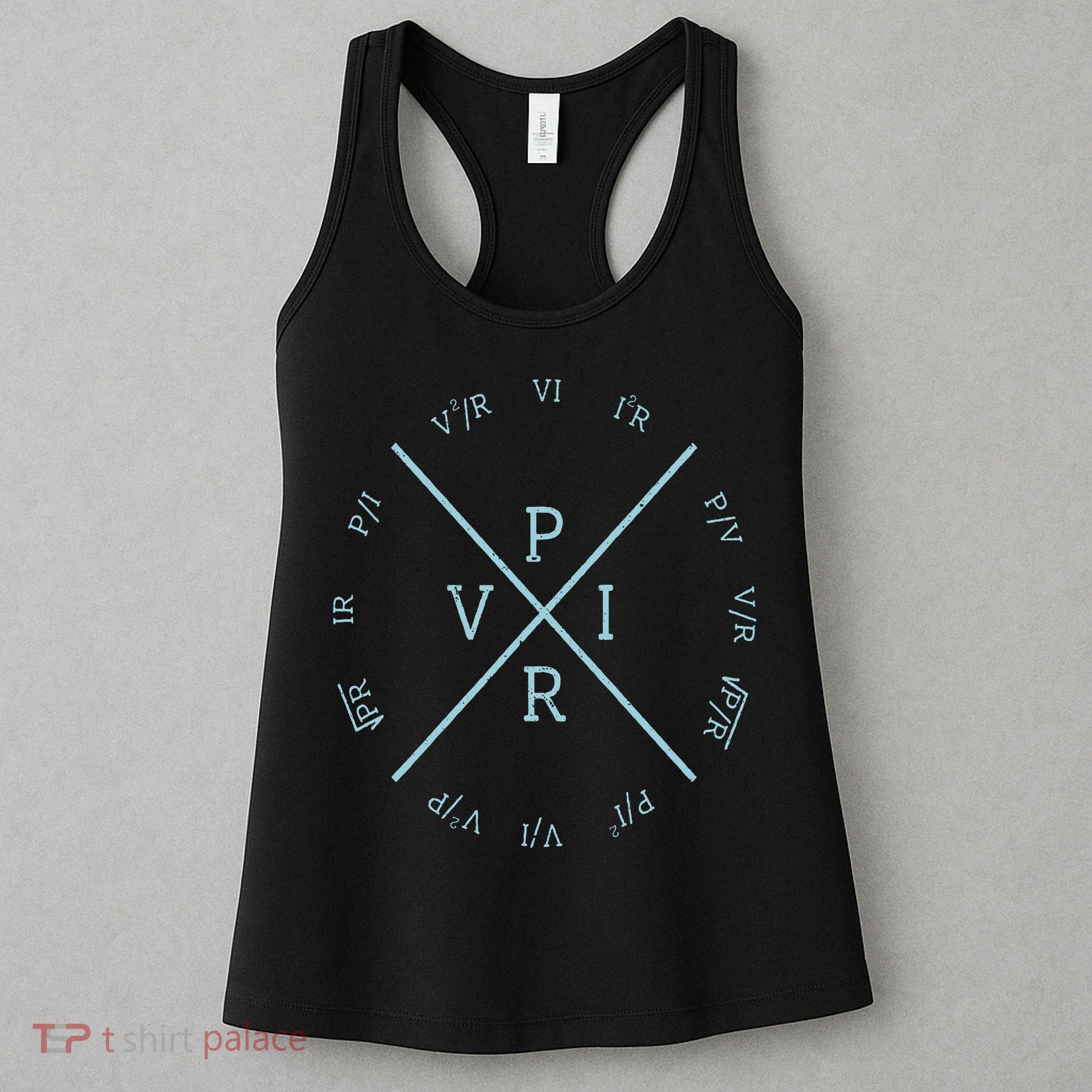 Ohms Law Power Wheel Electrical Electronics Engineer Women's Tank Top