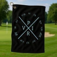 Ohms Law Power Wheel Electrical Electronics Engineer Golf Towel thumb 1