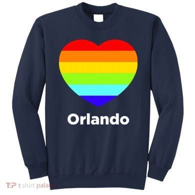 Orlando Love Rainbow Heart Sweatshirt