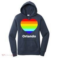 Orlando Love Rainbow Heart Women's Hoodie thumb 0