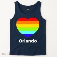 Orlando Love Rainbow Heart Tank Top thumb 2
