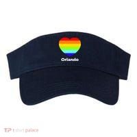 Orlando Love Rainbow Heart Visor thumb 0
