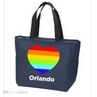 Orlando Love Rainbow Heart Tote Bag thumb 3