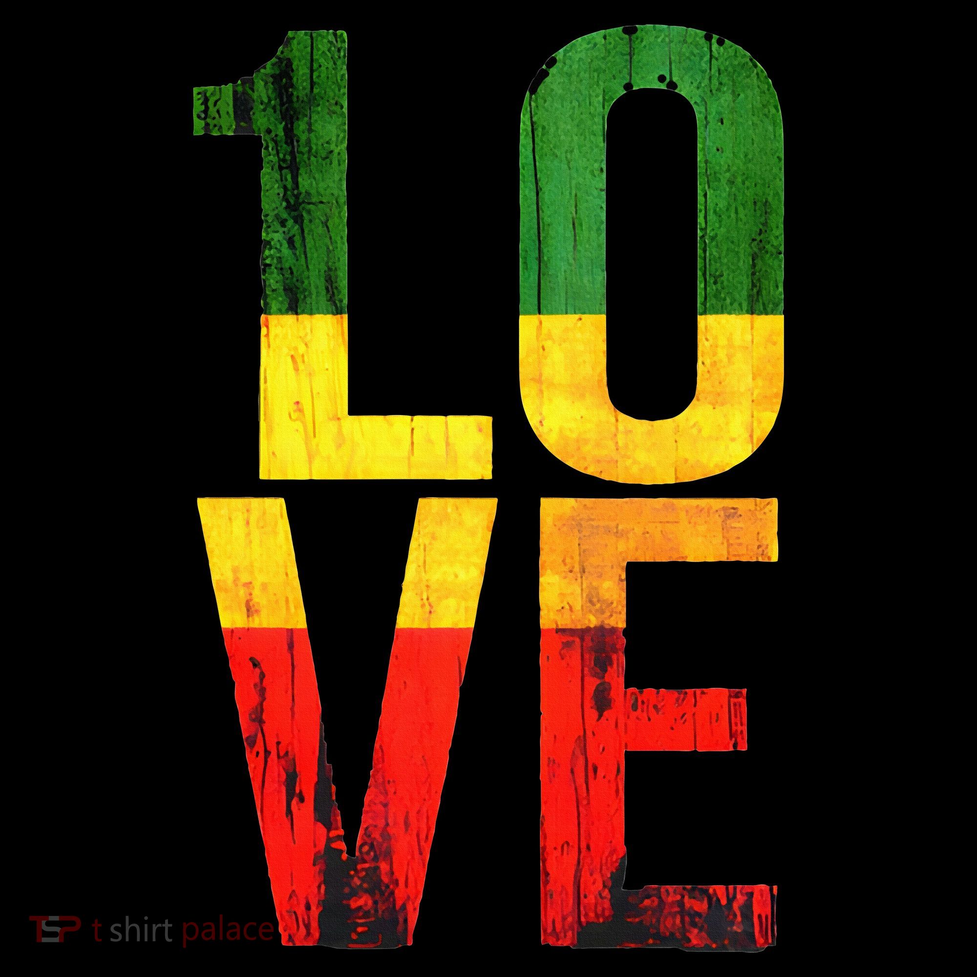 One Love Reggae Love Retro Reggae Casual Women's Hoodie