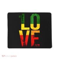One Love Reggae Love Retro Reggae Casual Mousepad thumb 0