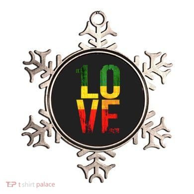 One Love Reggae Love Retro Reggae Casual Ornament