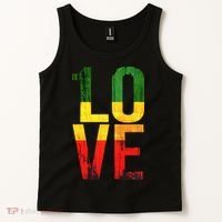 One Love Reggae Love Retro Reggae Casual Tank Top thumb 2