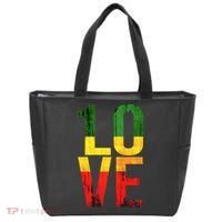 One Love Reggae Love Retro Reggae Casual Tote Bag thumb 0