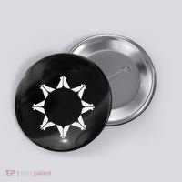 Oglala Lakota Sioux Nation Flag Sioux Button thumb 0