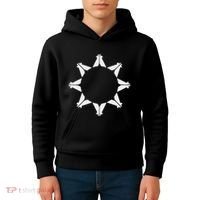Oglala Lakota Sioux Nation Flag Sioux Kids Hoodie thumb 4