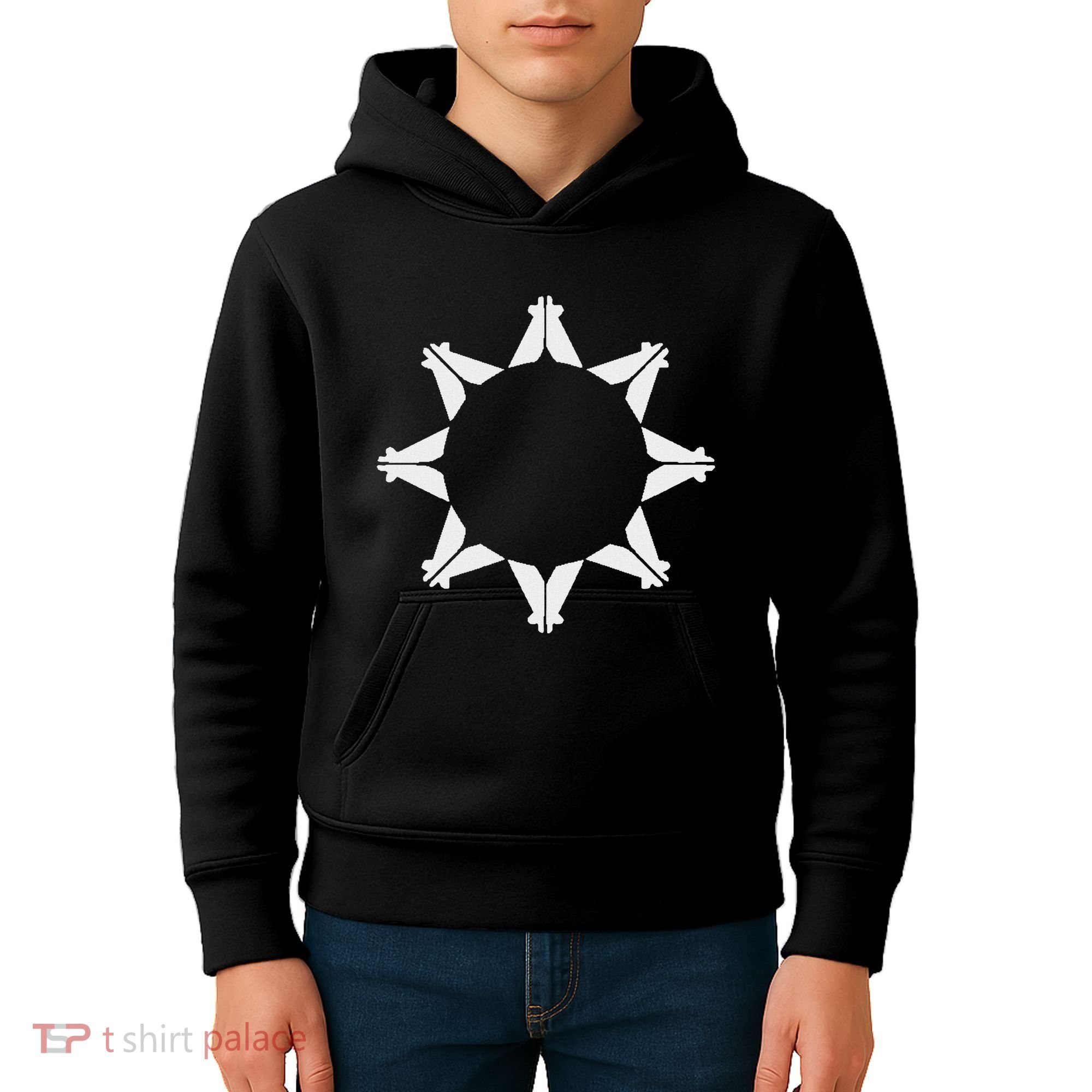 Oglala Lakota Sioux Nation Flag Sioux Kids Hoodie