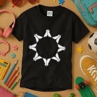 Oglala Lakota Sioux Nation Flag Sioux Kids T-Shirt thumb 3