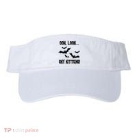 Oh Look Sky Kittens Bat Halloween Bats Visor thumb 0