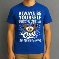 Owl Lover Shirts, Funny Owl Tee, Owl Gifts, Owl T-Shirt thumb 3