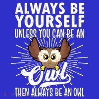 Owl Lover Shirts, Funny Owl Tee, Owl Gifts, Owl Mousepad thumb 1