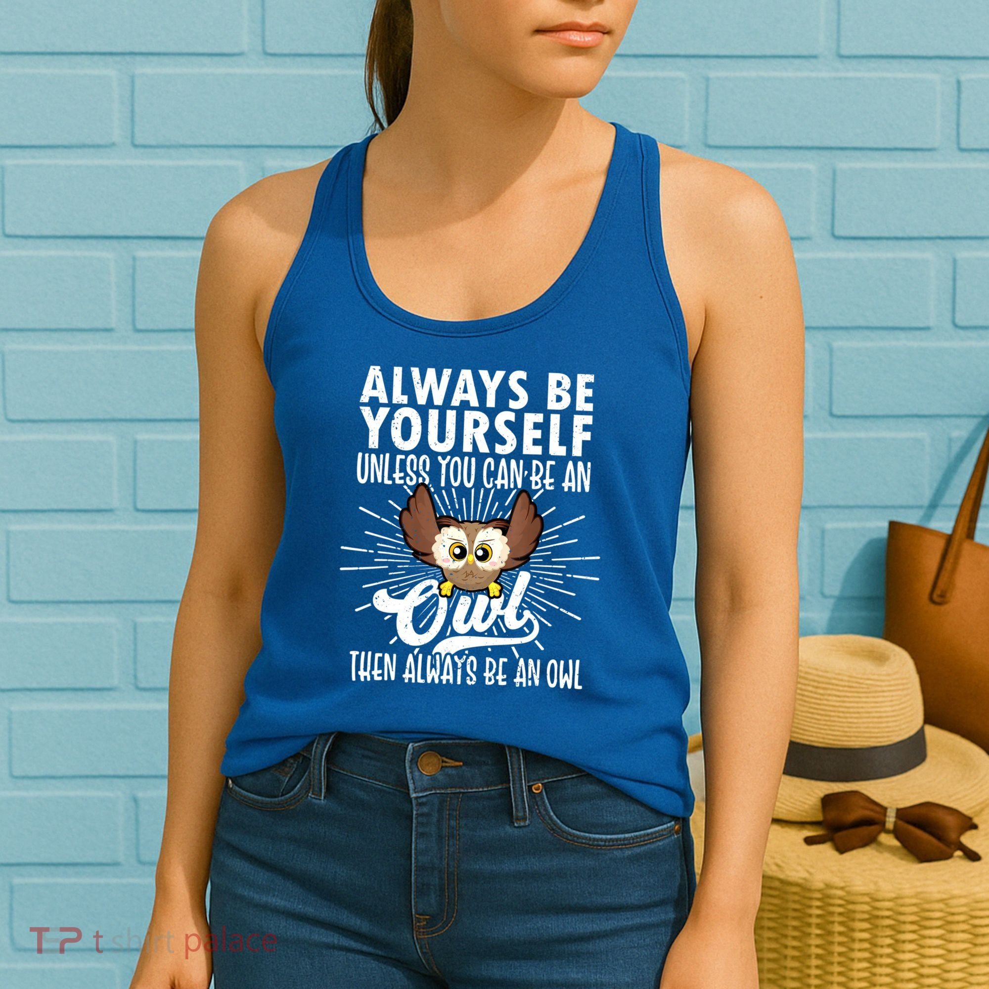 Owl Lover Shirts, Funny Owl Tee, Owl Gifts, Owl Women's Tank Top