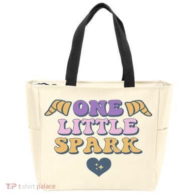 One Little Spark Retro Imagination Tote Bag