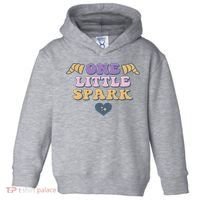 One Little Spark Retro Imagination Toddler Hoodie thumb 0