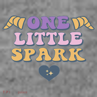 One Little Spark Retro Imagination Toddler Hoodie thumb 2