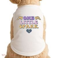 One Little Spark Retro Imagination Doggie Tank thumb 0