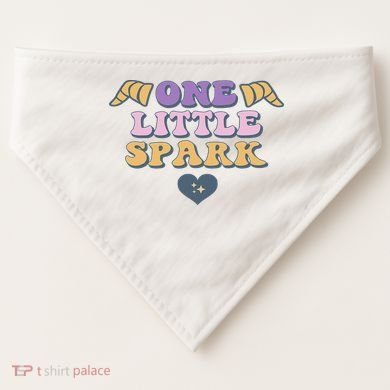 One Little Spark Retro Imagination USA-Made Doggie Bandana