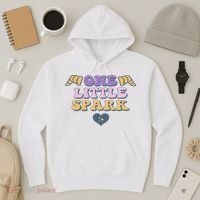 One Little Spark Retro Imagination Hoodie thumb 3