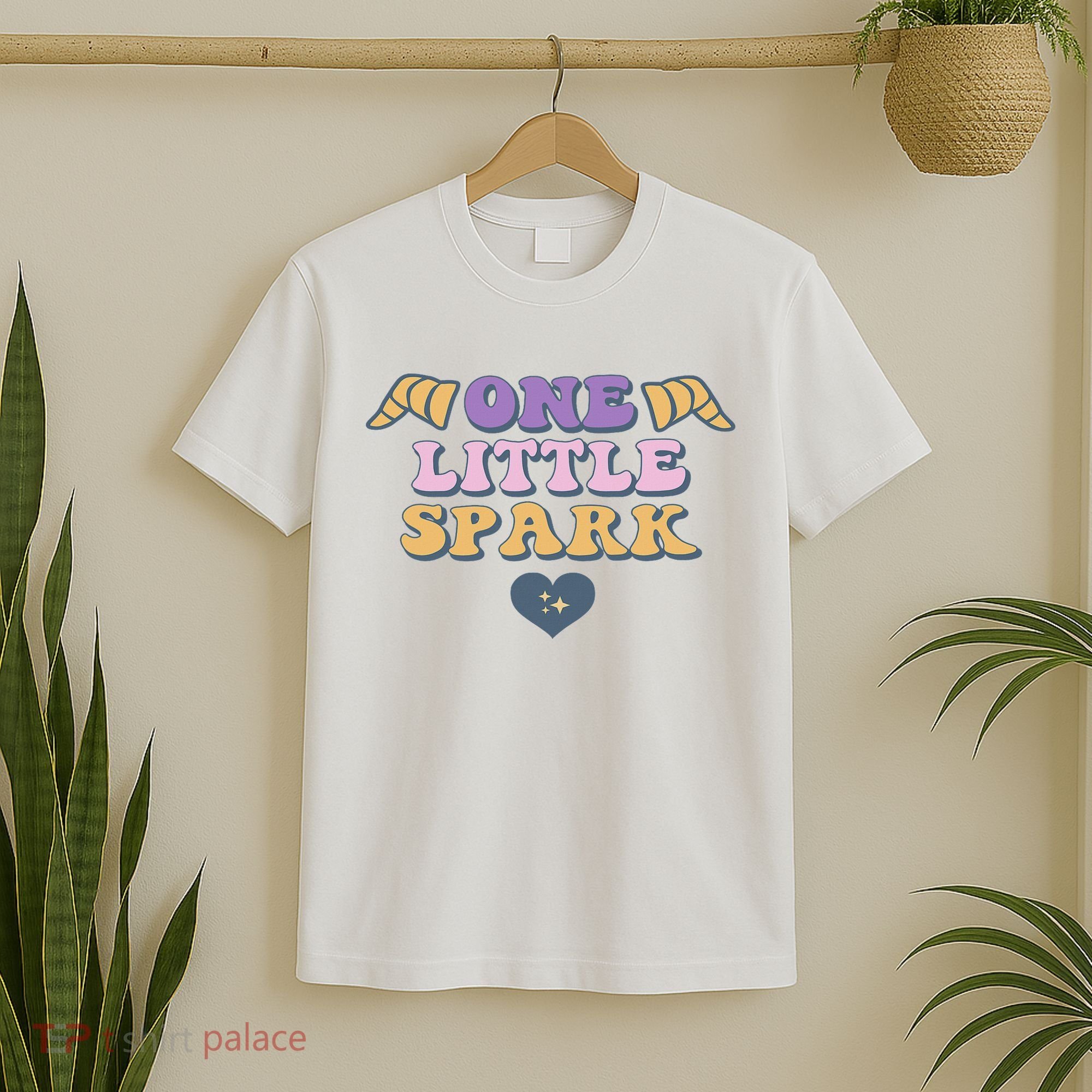 One Little Spark Retro Imagination T-Shirt