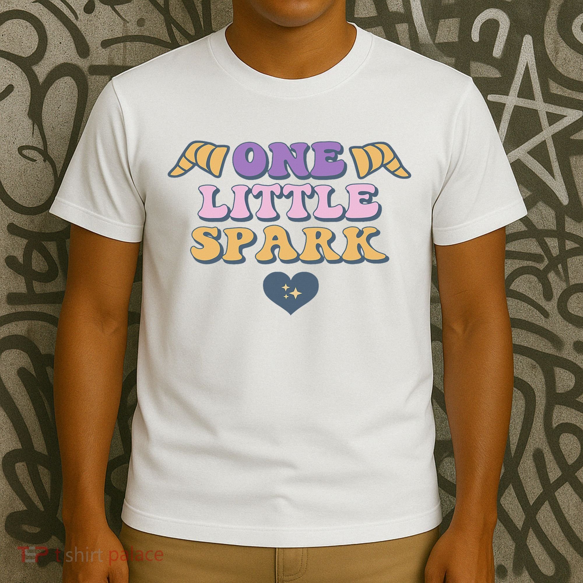 One Little Spark Retro Imagination T-Shirt