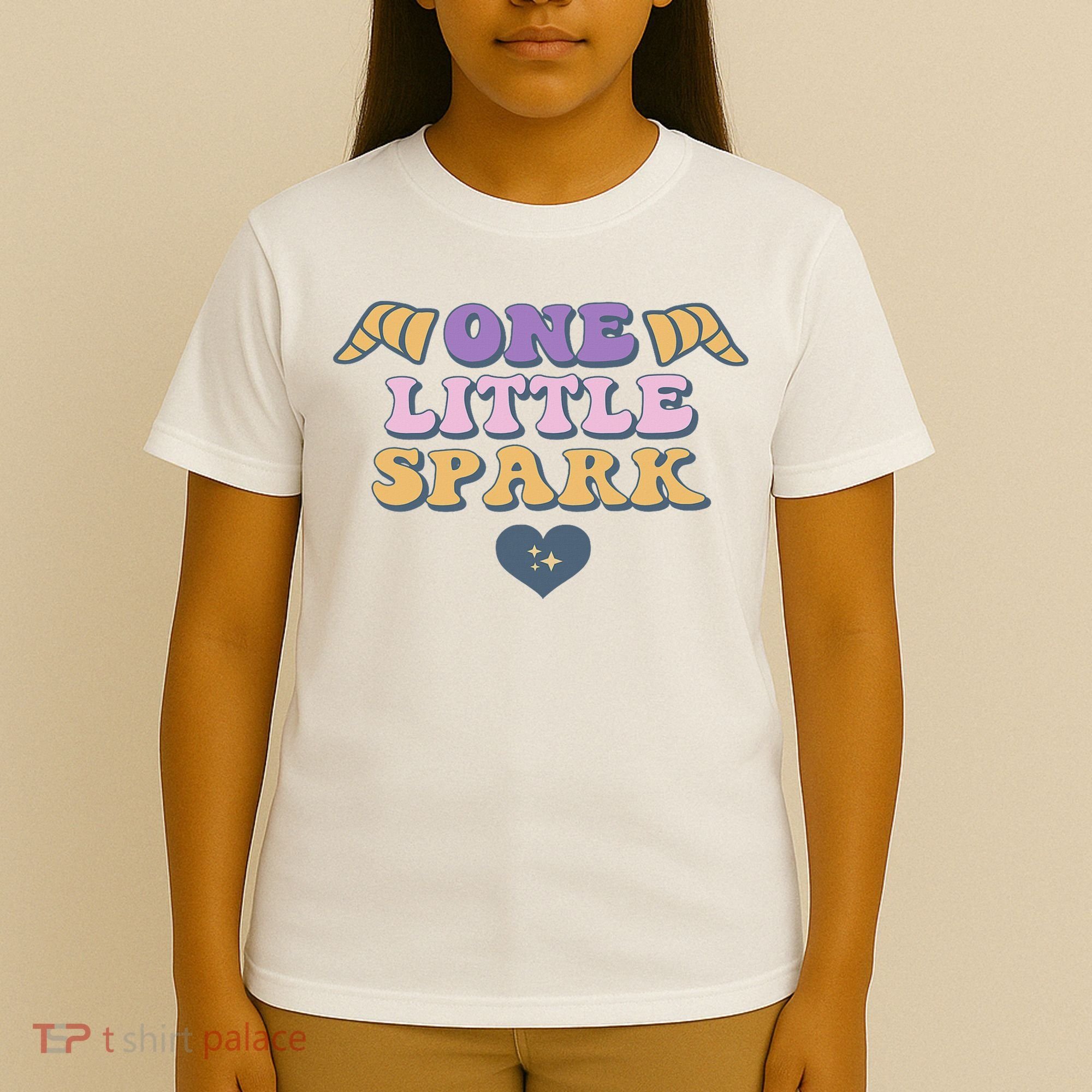 One Little Spark Retro Imagination T-Shirt