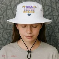 One Little Spark Retro Imagination Bucket Hat thumb 3