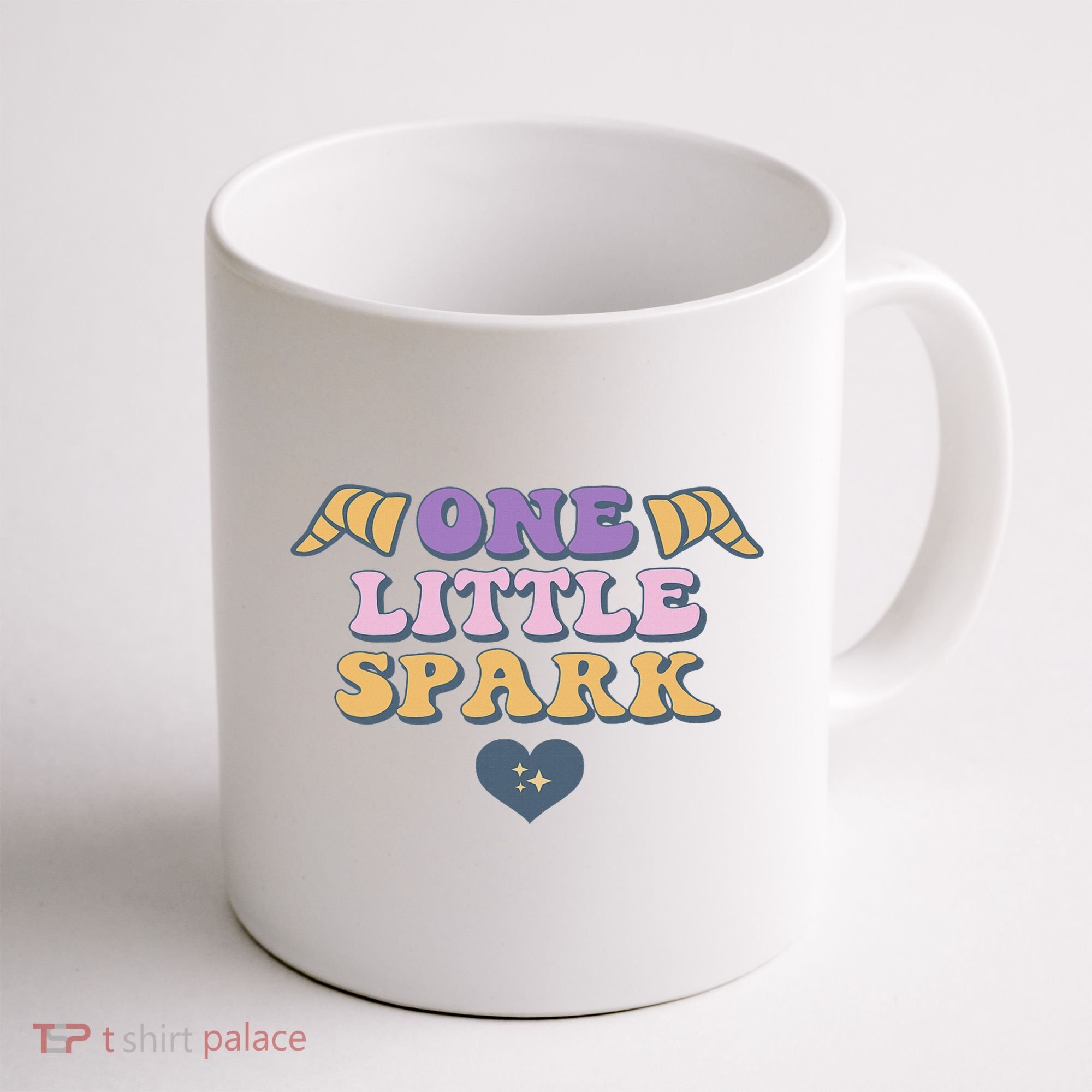 One Little Spark Retro Imagination Coffee Mug