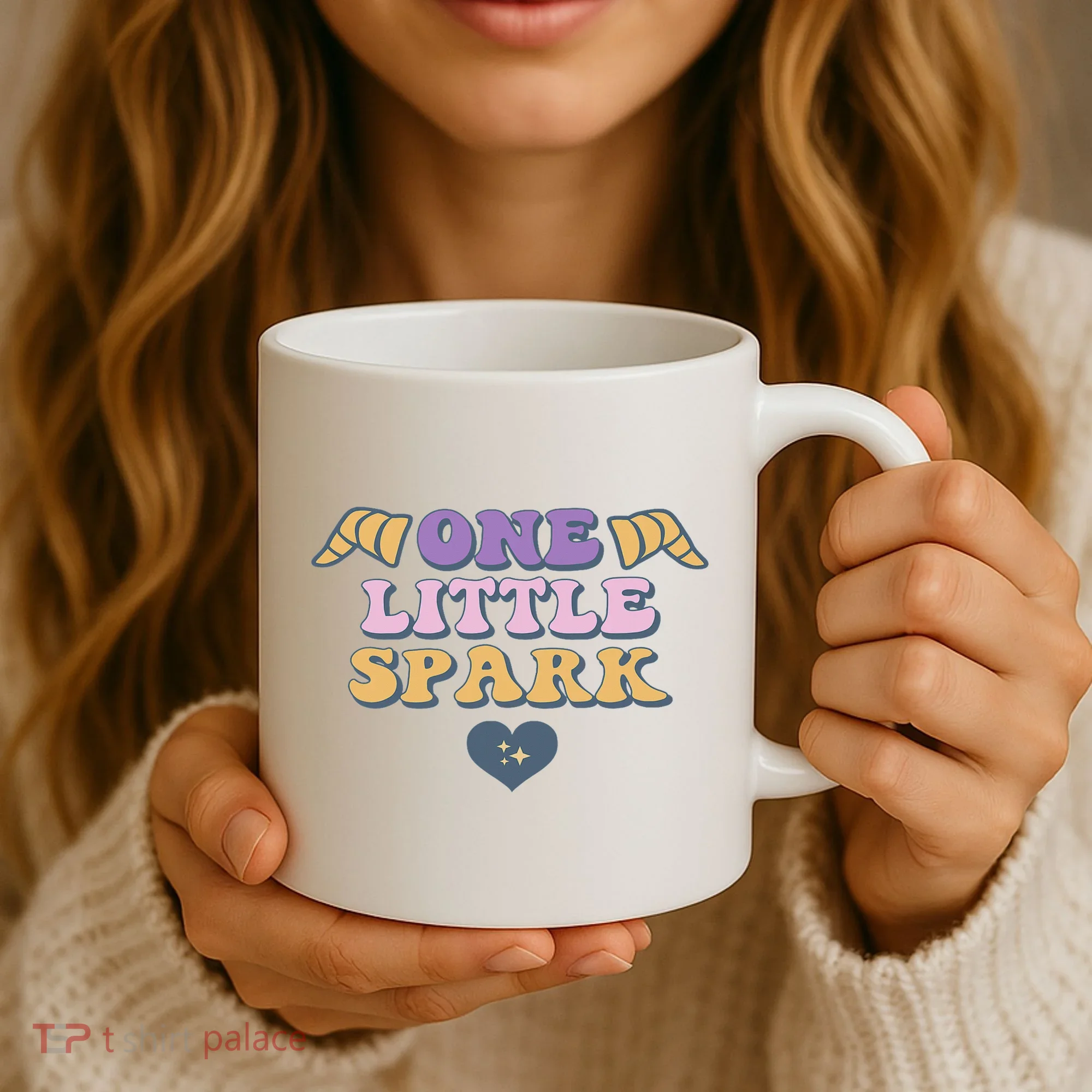 One Little Spark Retro Imagination Coffee Mug