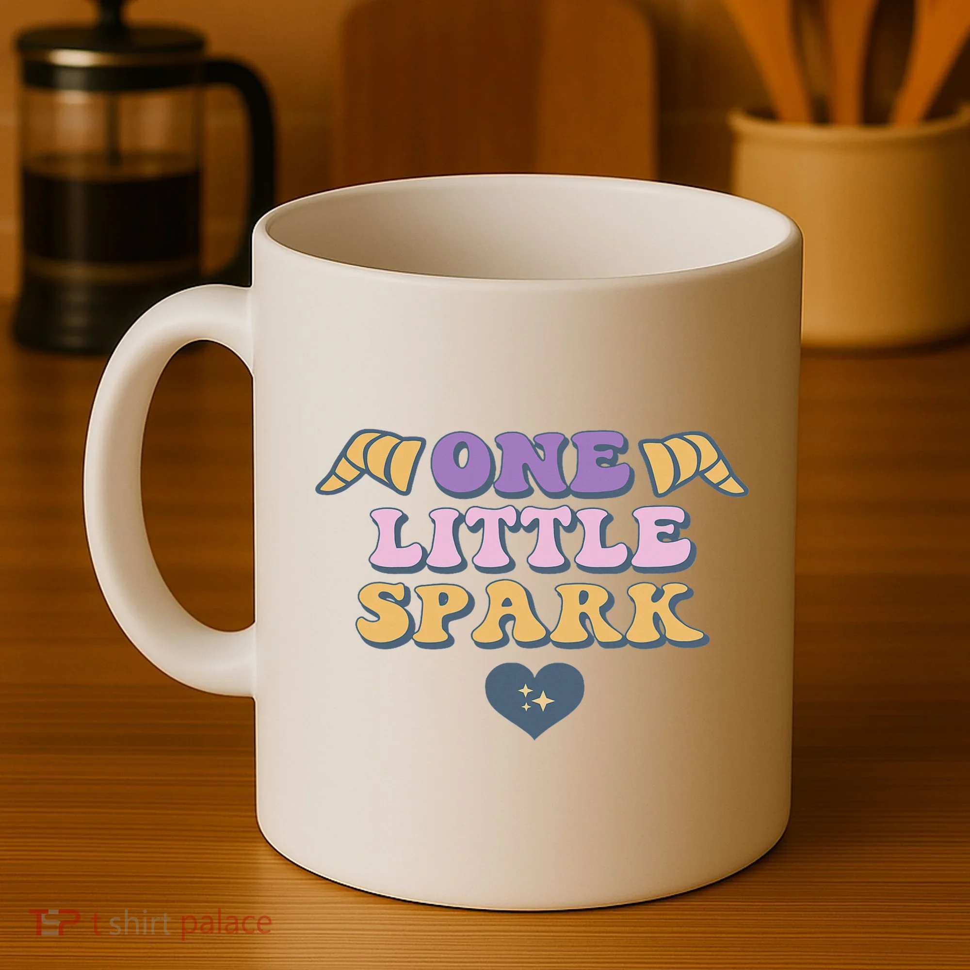 One Little Spark Retro Imagination Coffee Mug