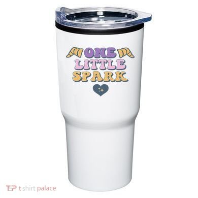 One Little Spark Retro Imagination Tumbler