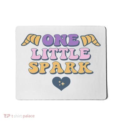 One Little Spark Retro Imagination Mousepad