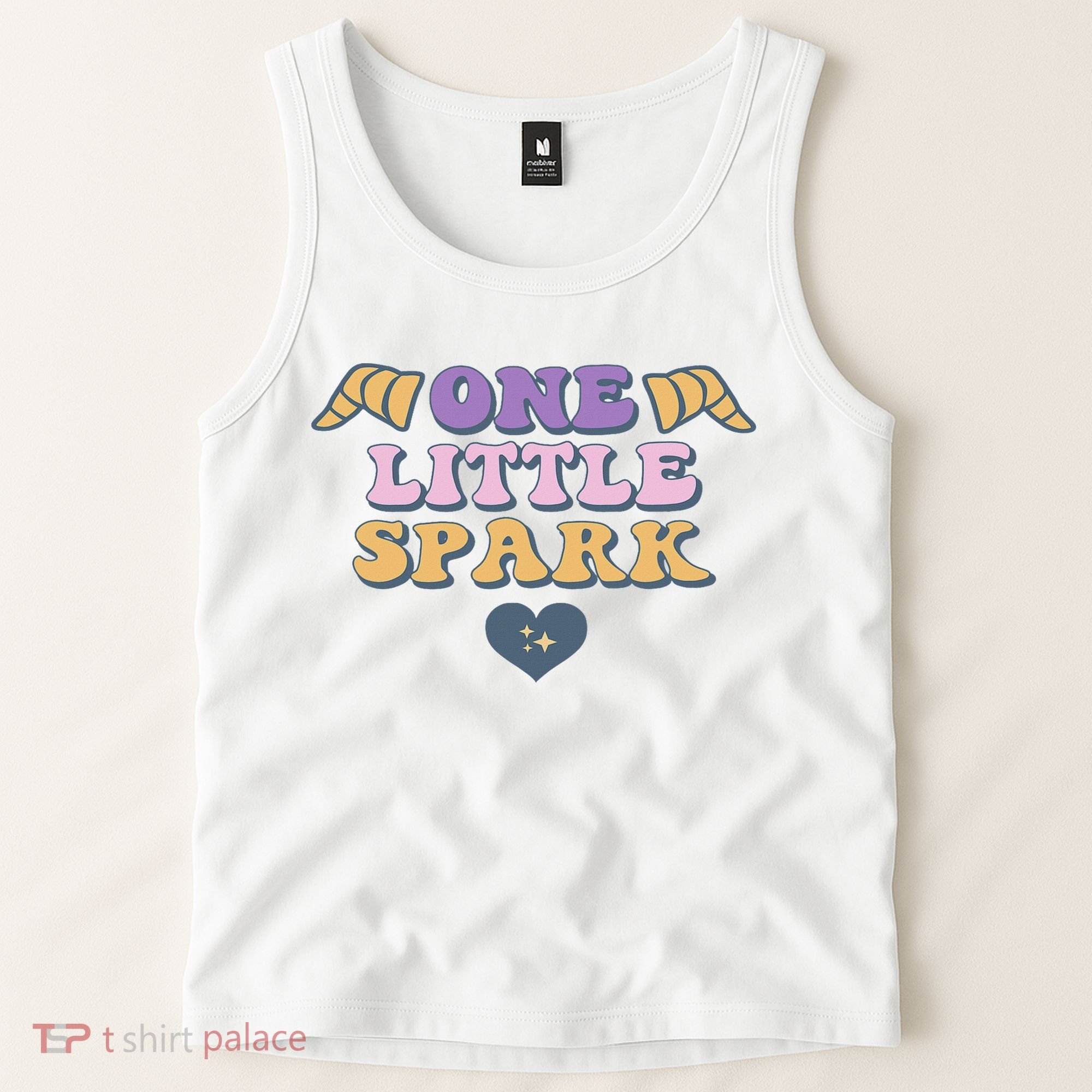 One Little Spark Retro Imagination Tank Top