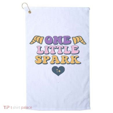 One Little Spark Retro Imagination Golf Towel