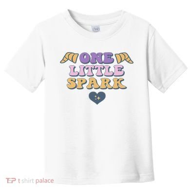 One Little Spark Retro Imagination Toddler T-Shirt