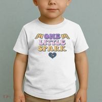 One Little Spark Retro Imagination Toddler T-Shirt thumb 2